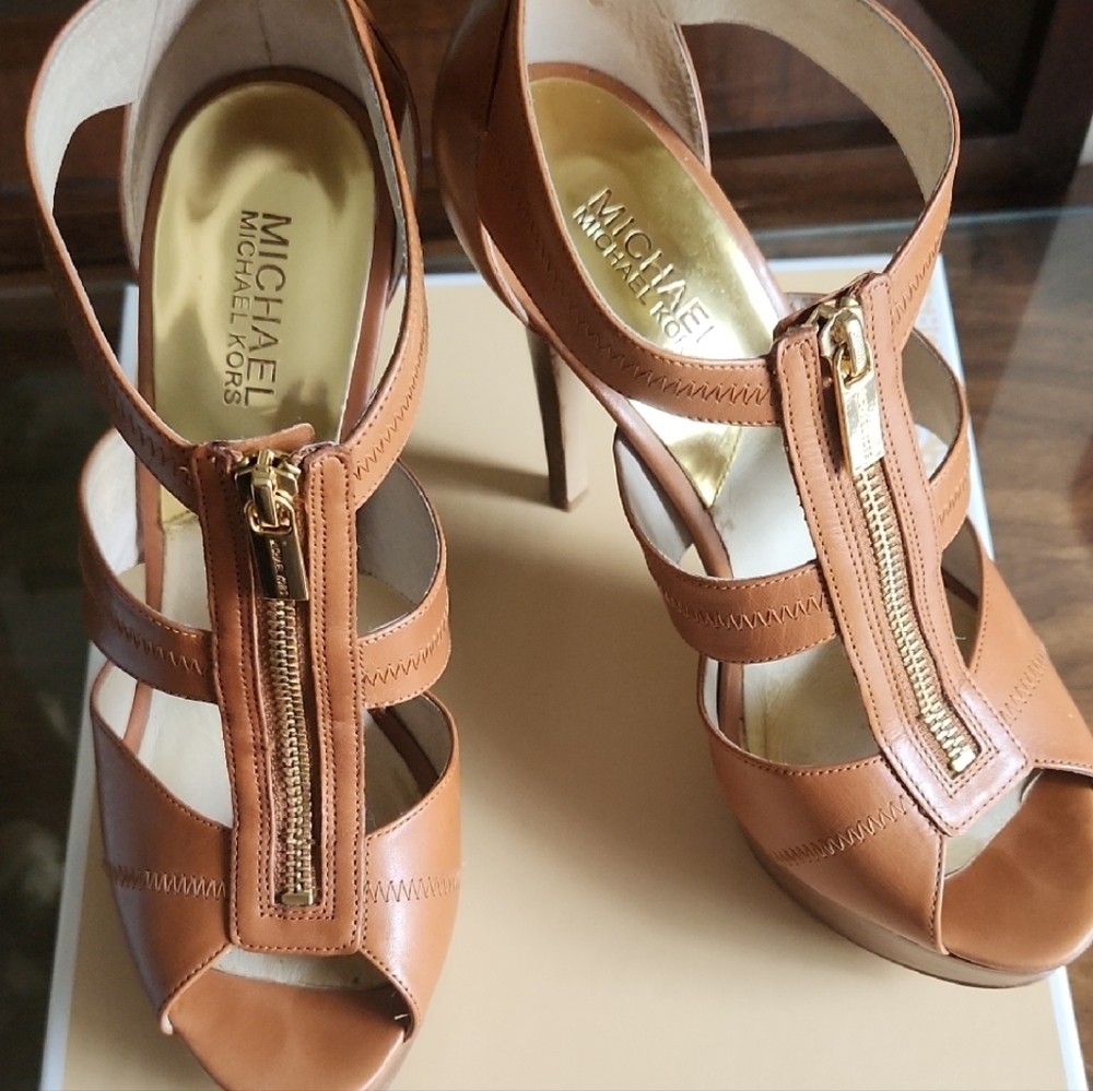 Michael Kors Berkley Platform Heels